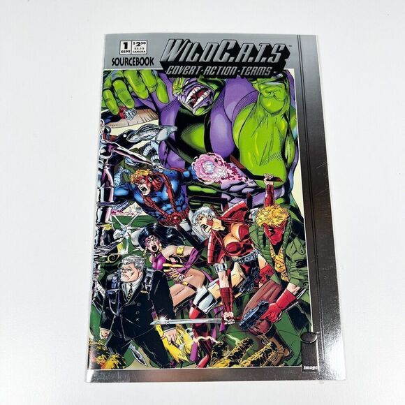 wildc.a.t.s: COVERT ACTION TEAMS - Sourcebook 1 - Sept 1993 - Image Comics - Picture 1 of 3